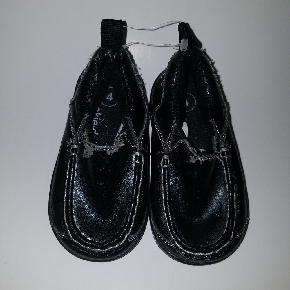 Okie Dokie Toddler Boys loafer dress shoes size 4